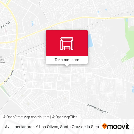 Mapa de Av. Libertadores Y Los Olivos