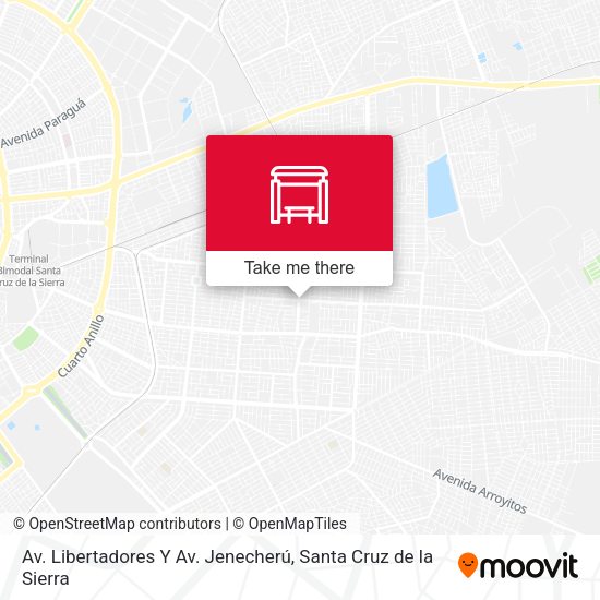 Mapa de Av. Libertadores Y Av. Jenecherú