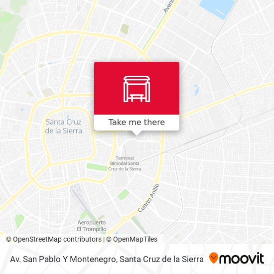 Av. San Pablo Y Montenegro map