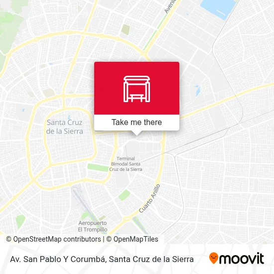 Mapa de Av. San Pablo Y Corumbá