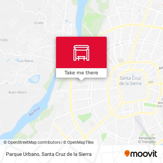 Parque Urbano map