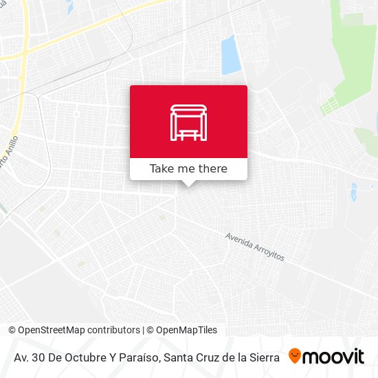 Av. 30 De Octubre Y Paraíso map