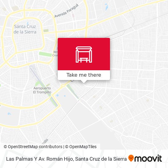Las Palmas Y Av. Román Hijo map
