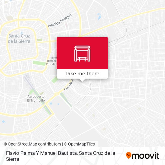 Flavio Palma Y Manuel Bautista map