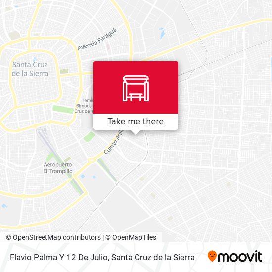 Flavio Palma Y 12 De Julio map