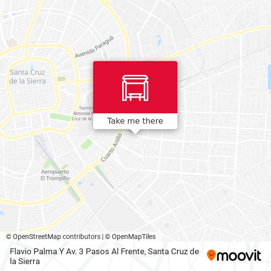 Mapa de Flavio Palma Y Av. 3 Pasos Al Frente