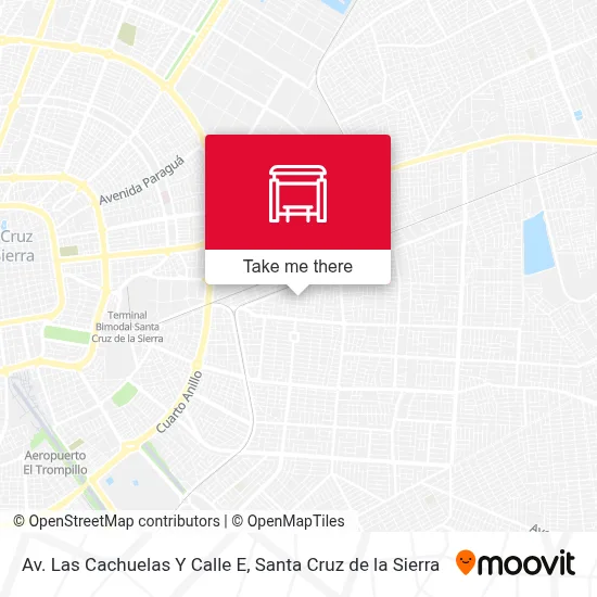 Mapa de Av. Las Cachuelas Y Calle E