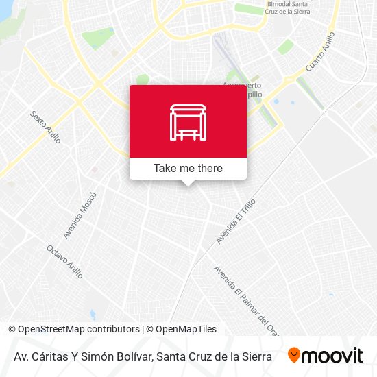 Av. Cáritas Y Simón Bolívar map