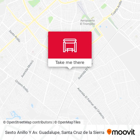 Mapa de Sexto Anillo Y Av. Guadalupe