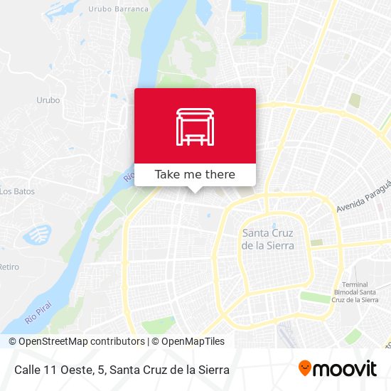 Mapa de Calle 11 Oeste, 5