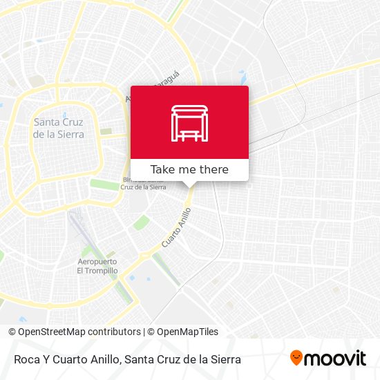 Roca Y Cuarto Anillo map