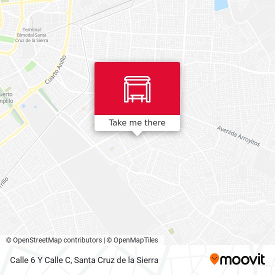 Mapa de Calle 6 Y Calle C