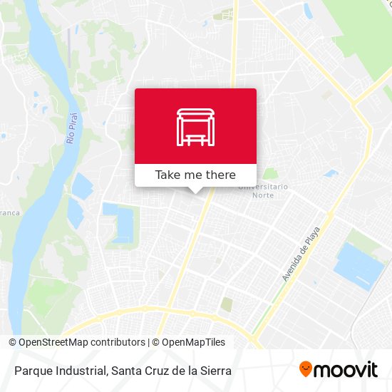 Parque Industrial map