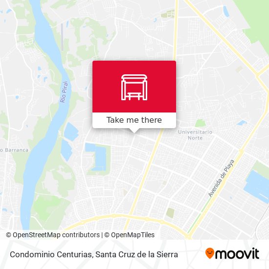 Condominio Centurias map