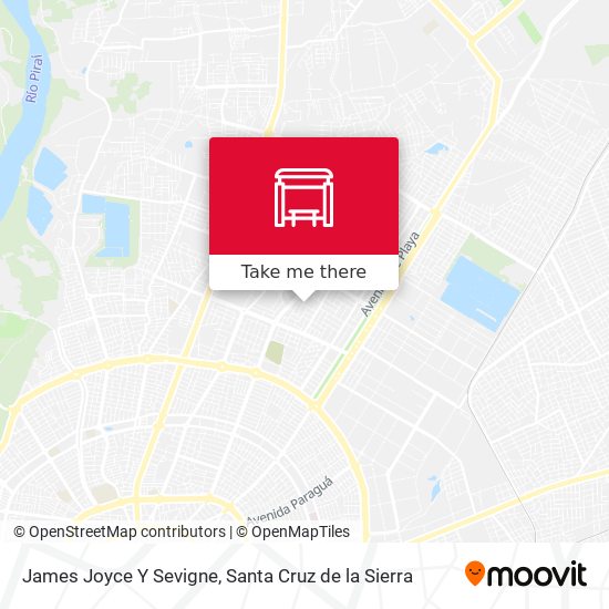 James Joyce Y Sevigne map