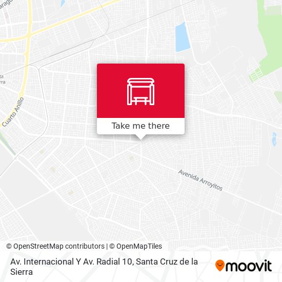 Av. Internacional Y Av. Radial 10 map