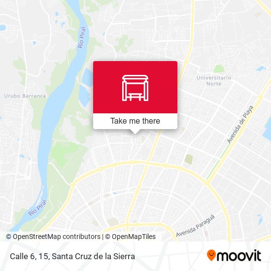 Calle 6, 15 map