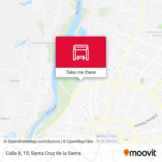 Mapa de Calle 8, 15