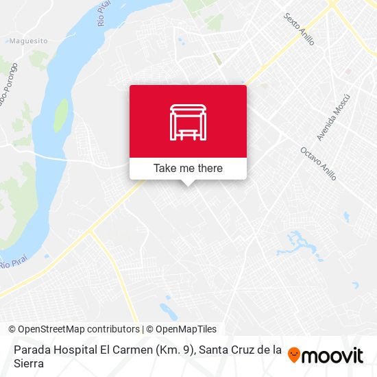 Parada Hospital El Carmen (Km. 9) map