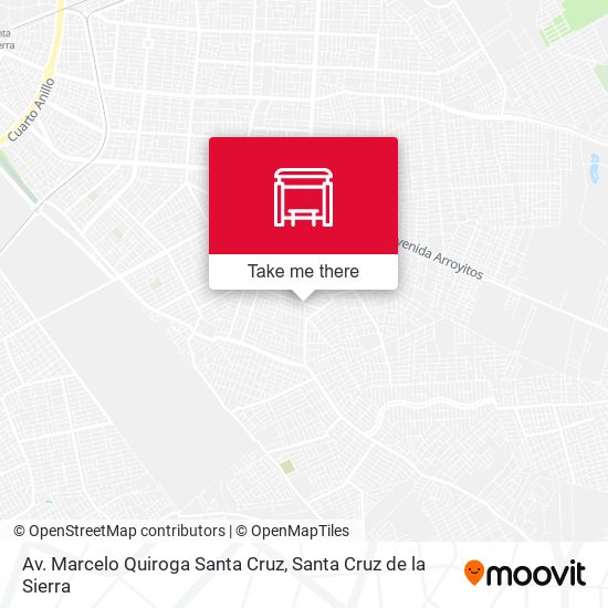 Av. Marcelo Quiroga Santa Cruz map