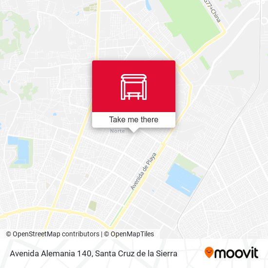 Avenida Alemania 140 map