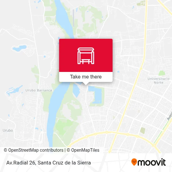 Mapa de Av.Radial 26