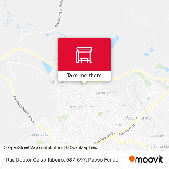 Rua Doutor Celso Ribeiro, 587-697 map