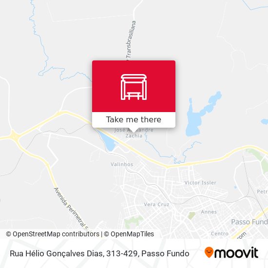 Mapa Rua Hélio Gonçalves Dias, 313-429