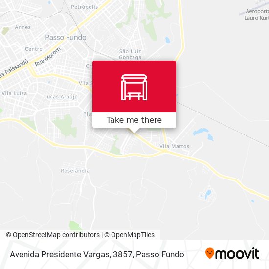 Mapa Avenida Presidente Vargas, 3857
