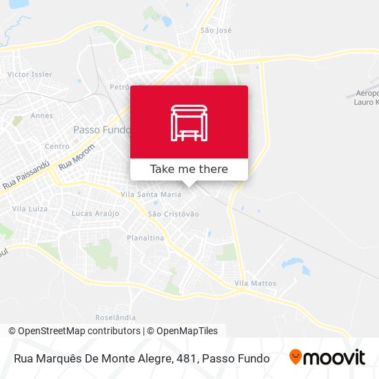 Mapa Rua Marquês De Monte Alegre, 481