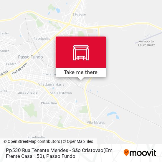 Pp530 Rua Tenente Mendes - São Cristovao(Em Frente Casa 150) map