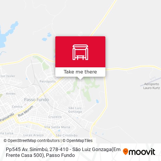 Pp545 Av. Sinimbú, 278-410 - São Luiz Gonzaga(Em Frente Casa 500) map