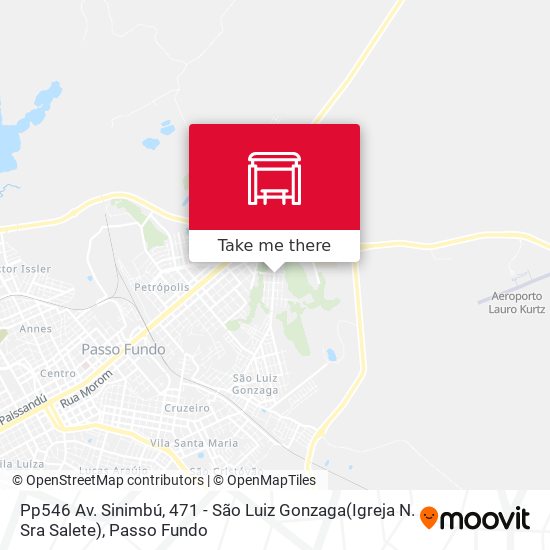 Pp546 Av. Sinimbú, 471 - São Luiz Gonzaga(Igreja N. Sra Salete) map