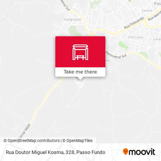 Rua Doutor Miguel Kosma, 328 map