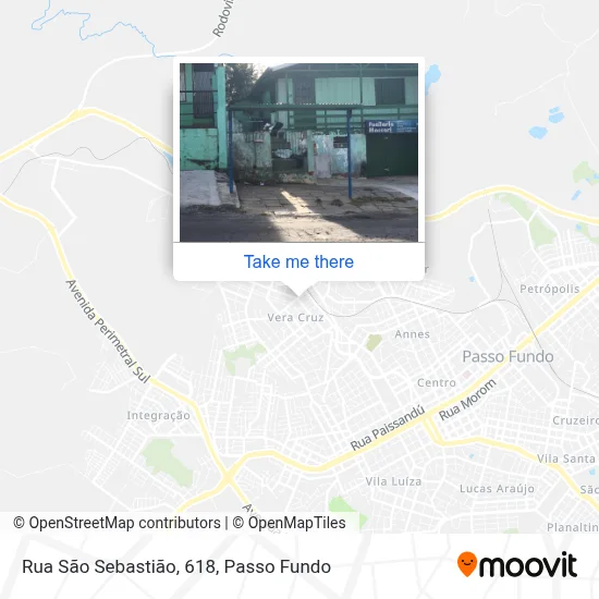 Rua São Sebastião, 618 map