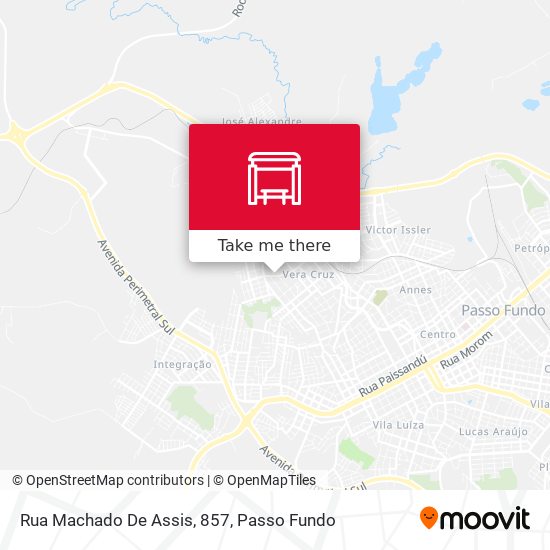Mapa Rua Machado De Assis, 857