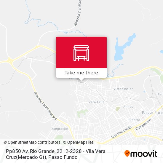 Mapa Pp850 Av. Rio Grande, 2212-2328 - Vila Vera Cruz(Mercado Gt)