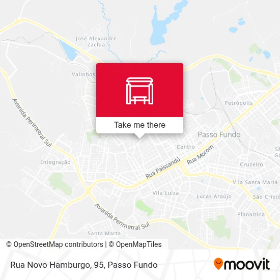 Rua Novo Hamburgo, 95 map