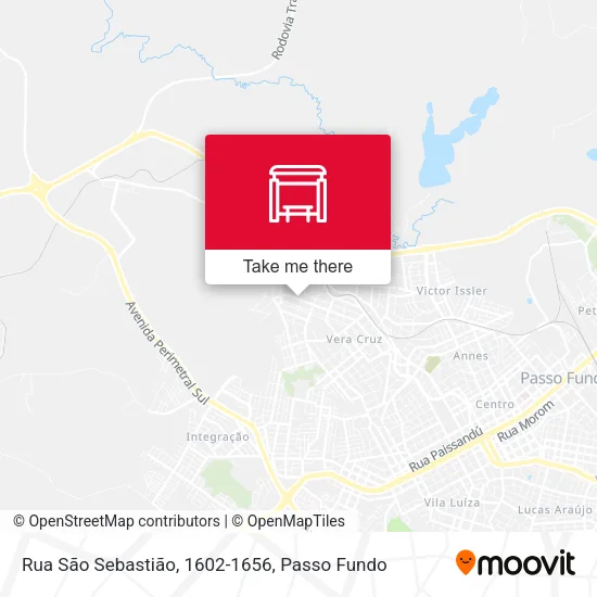 Rua São Sebastião, 1602-1656 map
