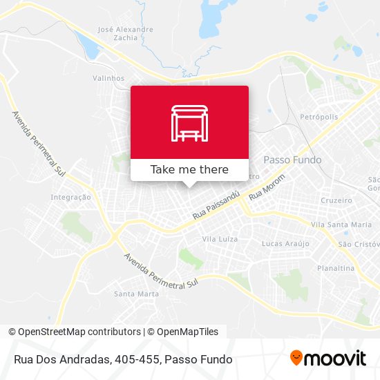 Mapa Rua Dos Andradas, 405-455
