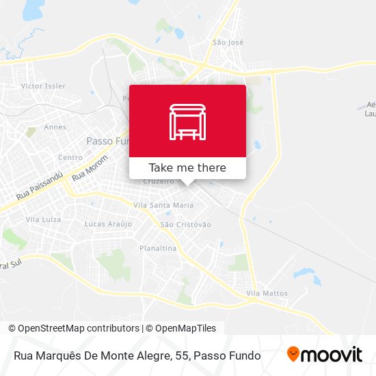 Mapa Rua Marquês De Monte Alegre, 55