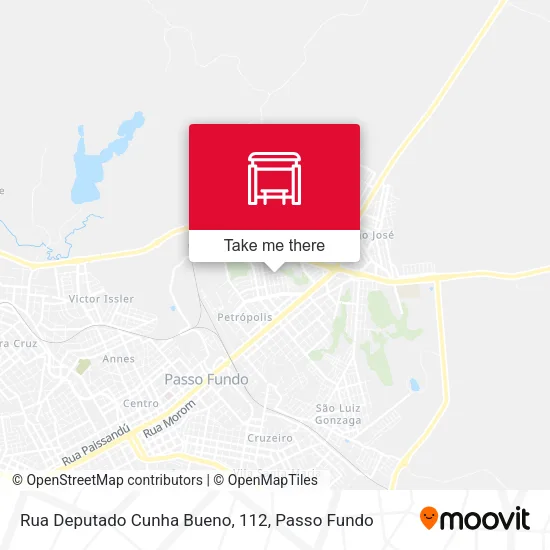 Rua Deputado Cunha Bueno, 112 map