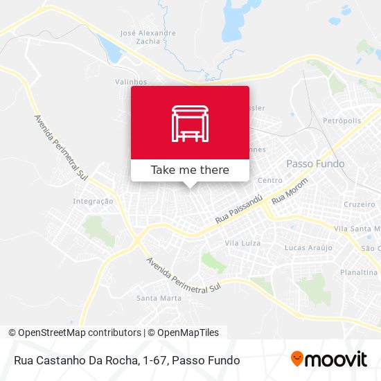 Rua Castanho Da Rocha, 1-67 map