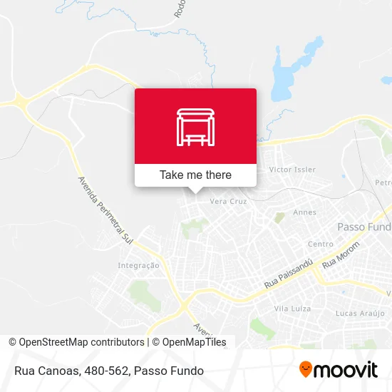 Rua Canoas, 480-562 map