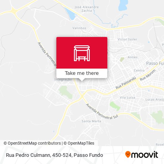 Rua Pedro Culmann, 450-524 map