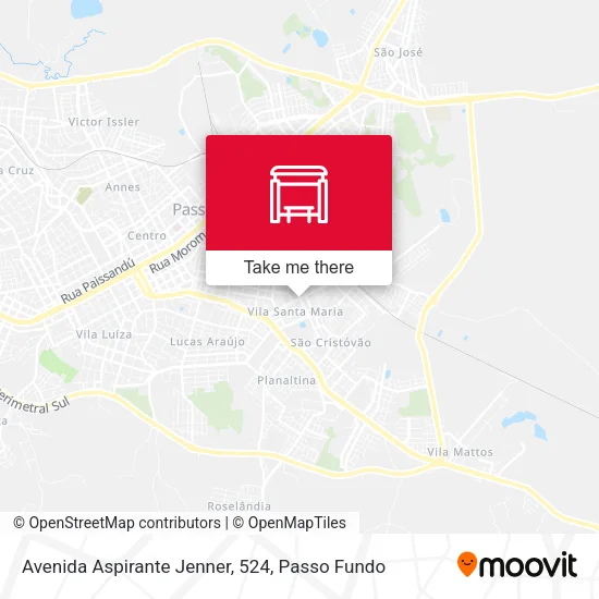 Avenida Aspirante Jenner, 524 map
