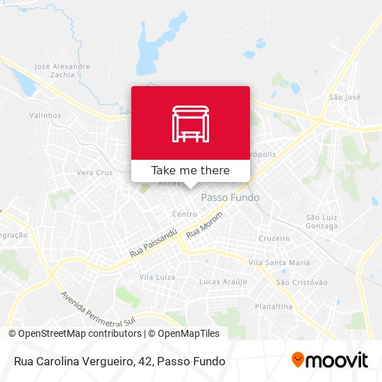 Mapa Rua Carolina Vergueiro, 42
