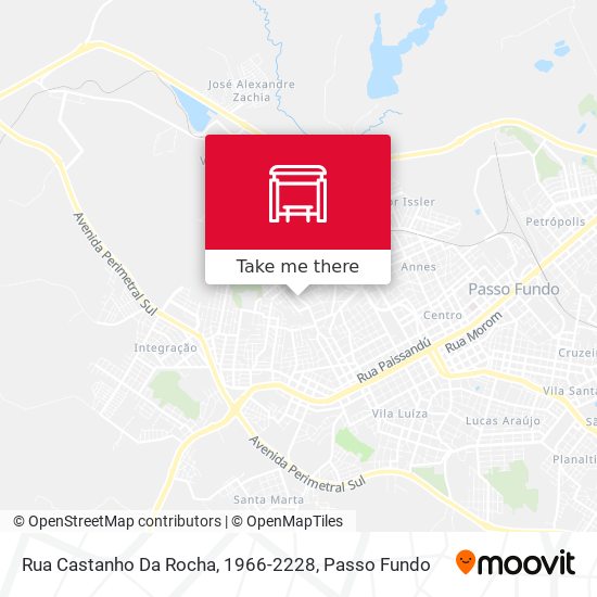 Mapa Rua Castanho Da Rocha, 1966-2228