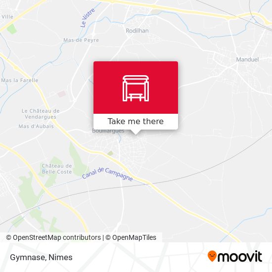 Gymnase map