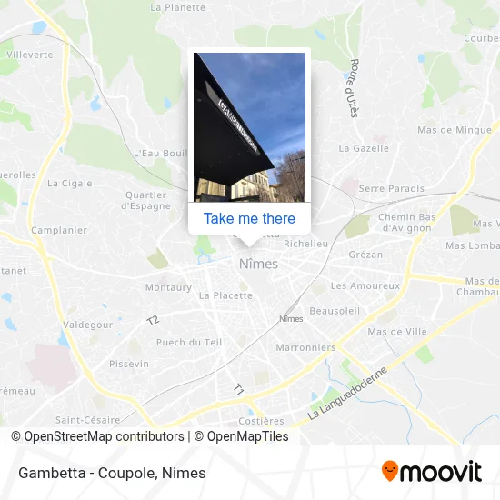 Gambetta - Coupole map